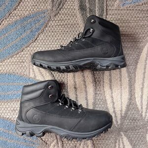 Timberland Men’s Rangeley Mid-Hiker Leather Hiking Boots 9811R Black Size 12